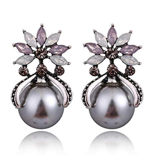 Crystal Stud Earrings for Girls and Women