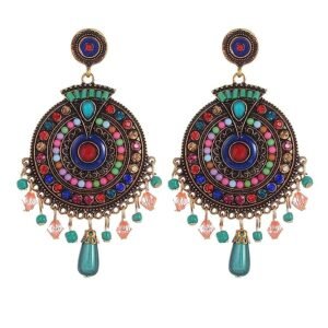 Bohemian Traditional Multi-Color Earrings